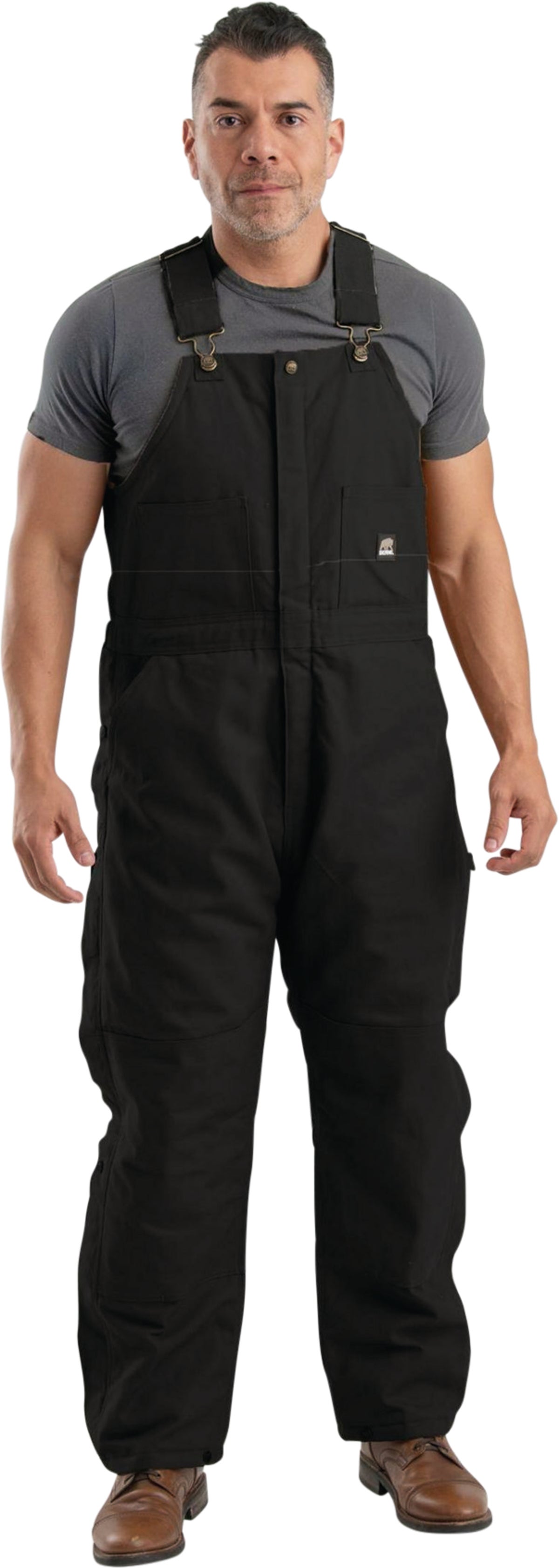 Buy Berne Heritage Men's Bib Overalls XL, Black