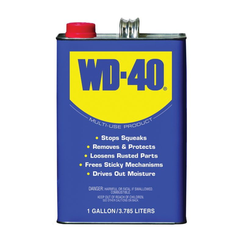 WD-40 490118 Lubricant, 1 gal, Can, Liquid Light Amber