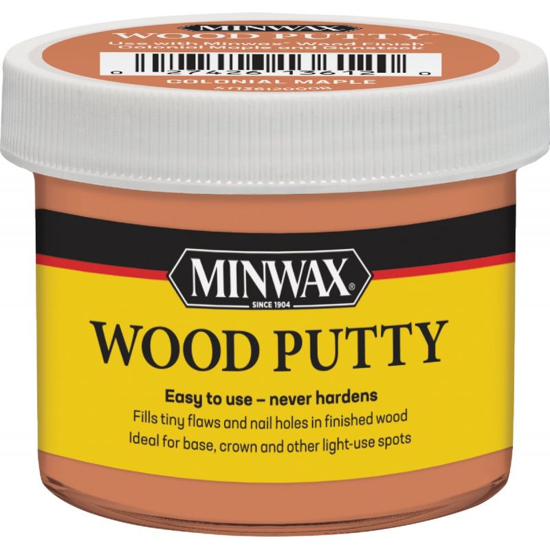 Minwax Wood Putty 3.75 Oz., Colonial Maple