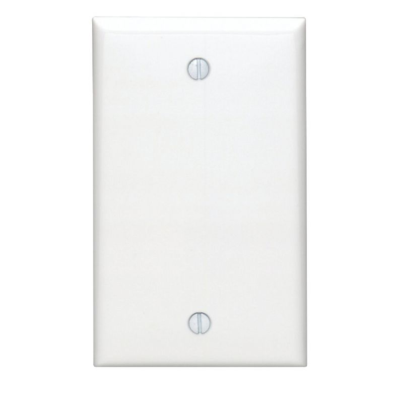 Leviton Nylon Blank Wall Plate White