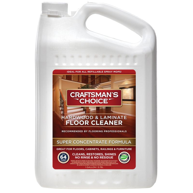 Craftsman&#039;s Choice 70001 Floor Cleaner, 1 gal Jug, Liquid, Milky
