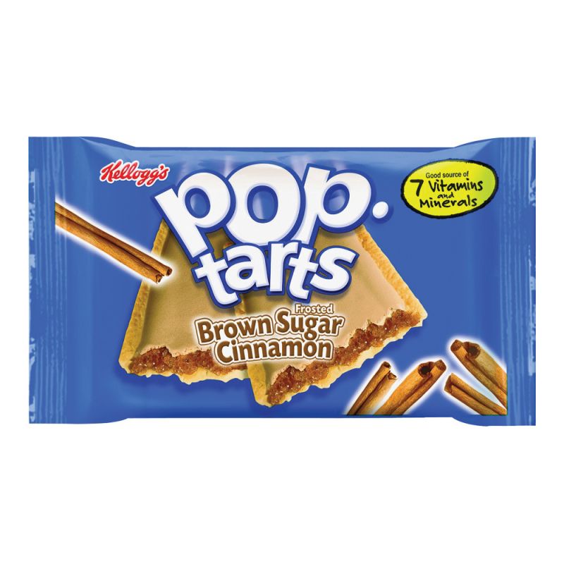 Pop-Tarts POPTFBS6 Frosted Toaster Pastry, Cinnamon Flavor, 3.52 oz