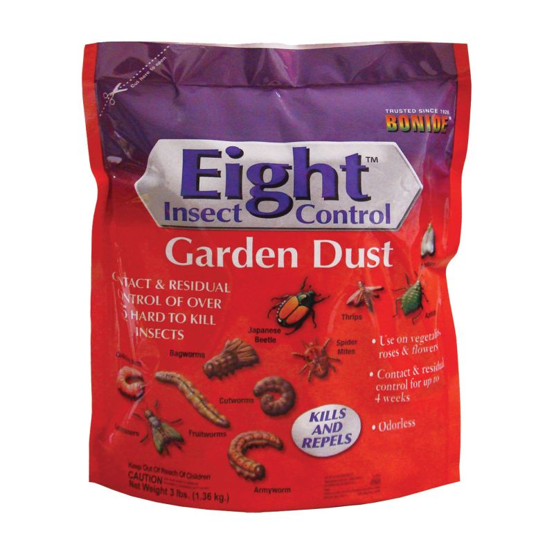Bonide 786 Insect Control Garden Dust, Solid, 3 lb Bag Beige/Tan