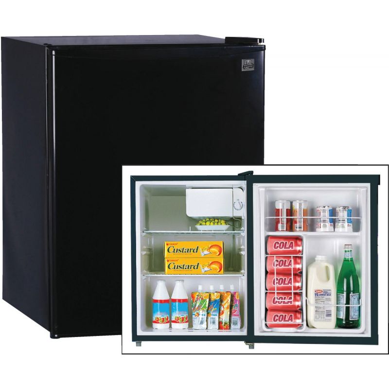 Perfect Aire 2.4 Cu. Ft. Compact Refrigerator 2.4 Cu. Ft., Black
