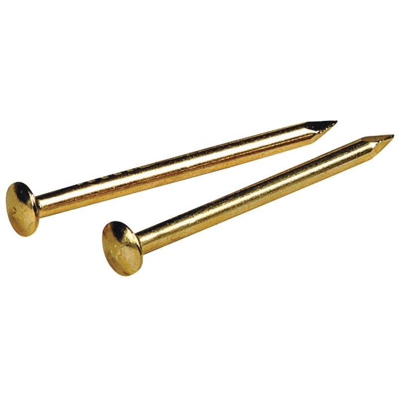 Hillman Brass-Plated Steel Escutcheon Pin