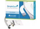 Brondell SimpleSpa Dual Nozzle Bidet Attachments White