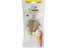 SharkBite Brass Push-Fit Ball Valve 1 In. CTS X 1 In. CTS