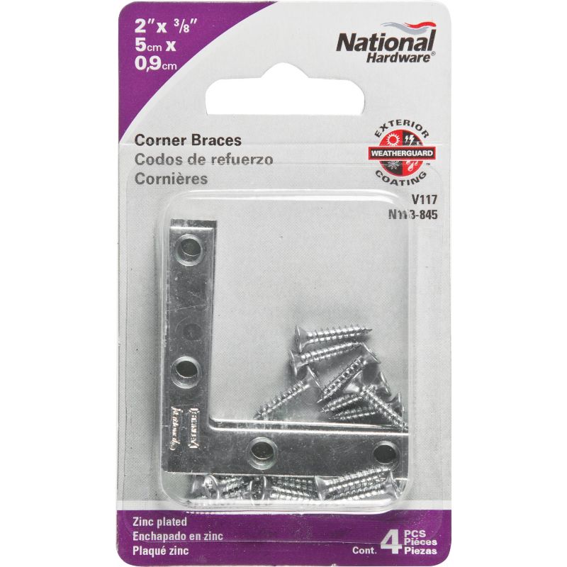 National Catalog 117 Flat Corner Iron