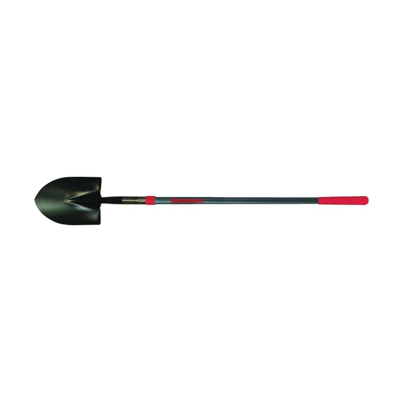 Razor-Back 45000 Shovel, 8-3/4 in W Blade, Steel Blade, Fiberglass Handle, Long Handle, 48 in L Handle 12 In