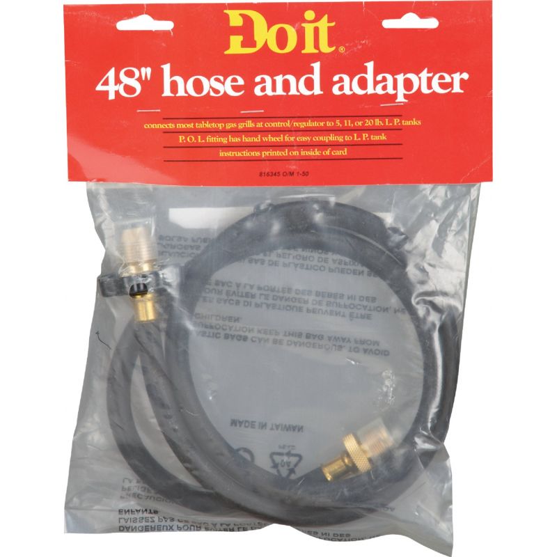 GrillPro Propane Tank LP Hose With Adapter