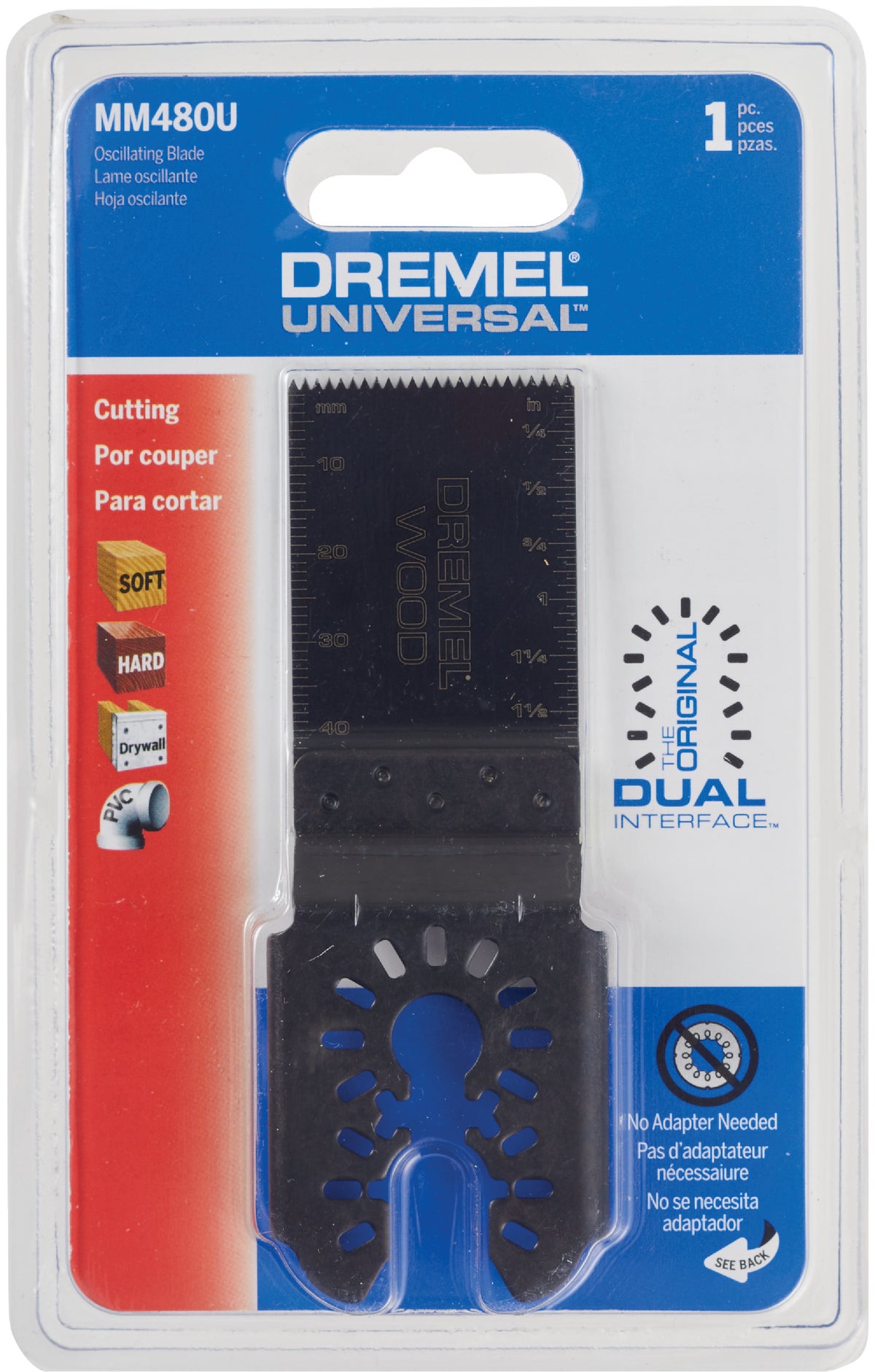 Buy Dremel Universal High Carbon Steel Flush Cut Oscillating Blade