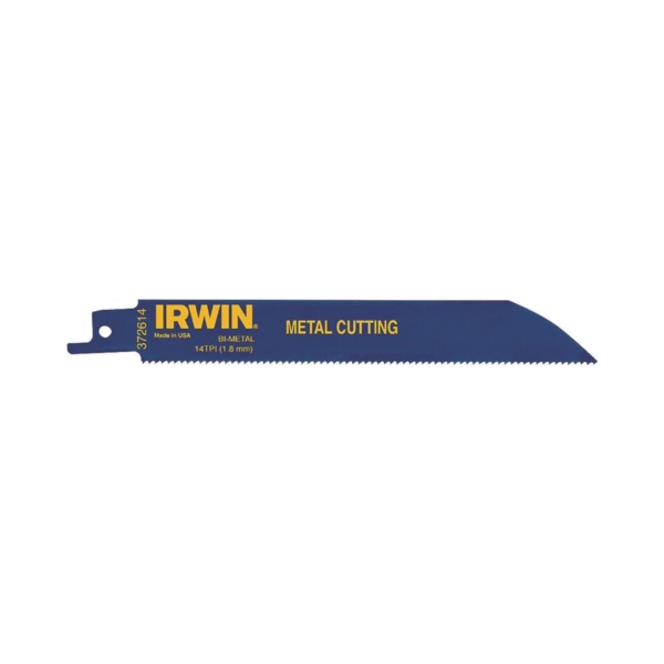Irwin 372618 Reciprocating Saw Blades 6" 18TPI 