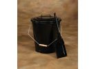 Home Impressions Ash Container &amp; Shovel Black