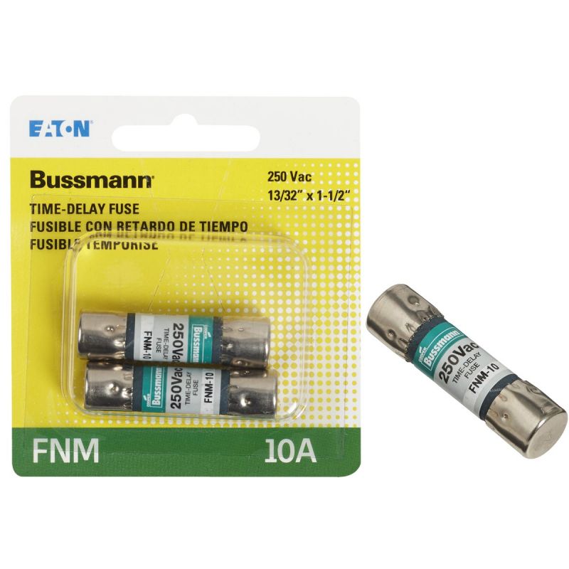 Bussmann Fusetron FNM Cartridge Fuse 10