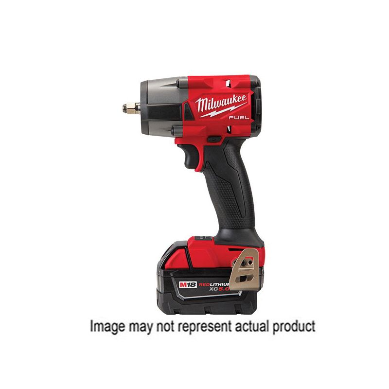Milwaukee M18 FUEL Series 2960-22R Impact Wrench Kit, Battery Included, 18 V, 5 Ah, 3/8 in Drive, Square Drive