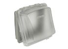 Bell Outdoor MM2420C Box Cover, 3.07 in L, 5.43 in W, Polycarbonate, Clear Clear