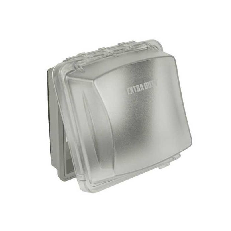 Bell Outdoor MM2420C Box Cover, 3.07 in L, 5.43 in W, Polycarbonate, Clear Clear