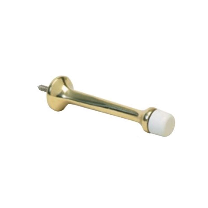 Schlage Ives Series 61A92 Base Door Stop, 7/8 in Dia Base, 3-1/8 in Projection, Aluminum, Aluminum