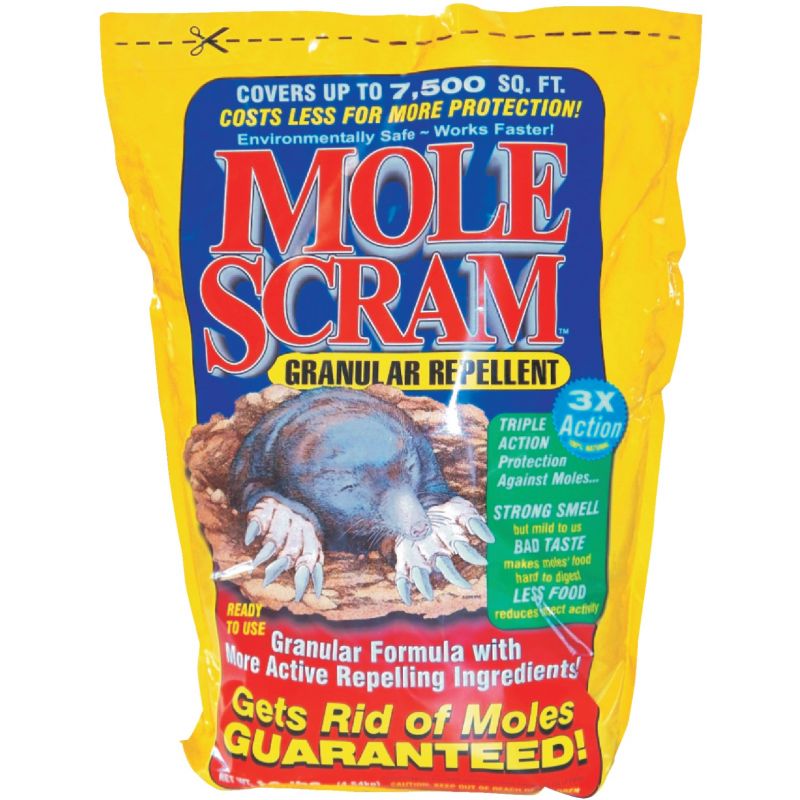 Mole Scram Organic Mole Repellent 10 Lb., Shaker
