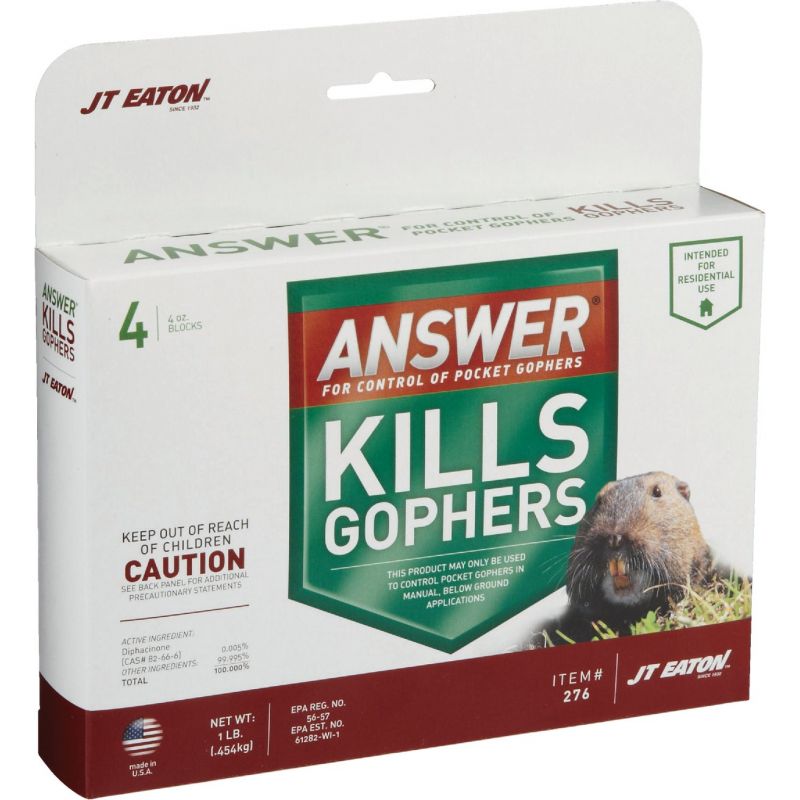 JT Eaton Gopher Bait Gopher Killer 4 Oz.