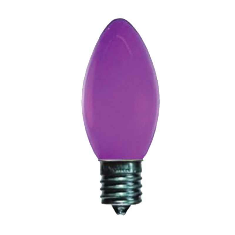Hometown Holidays 19119 Replacement Bulb, C7 Lamp, Purple Light