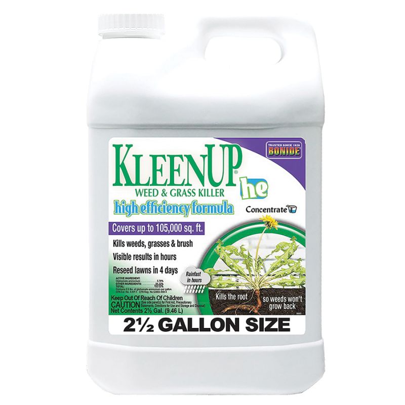 Bonide 7562 Concentrated Weed and Grass Killer, 2.5 gal
