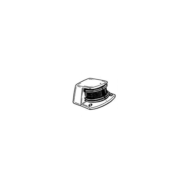 US Hardware M-014C Side Light, Combination, Zamak, Chrome, For: Boats Up to 39.4 ft L