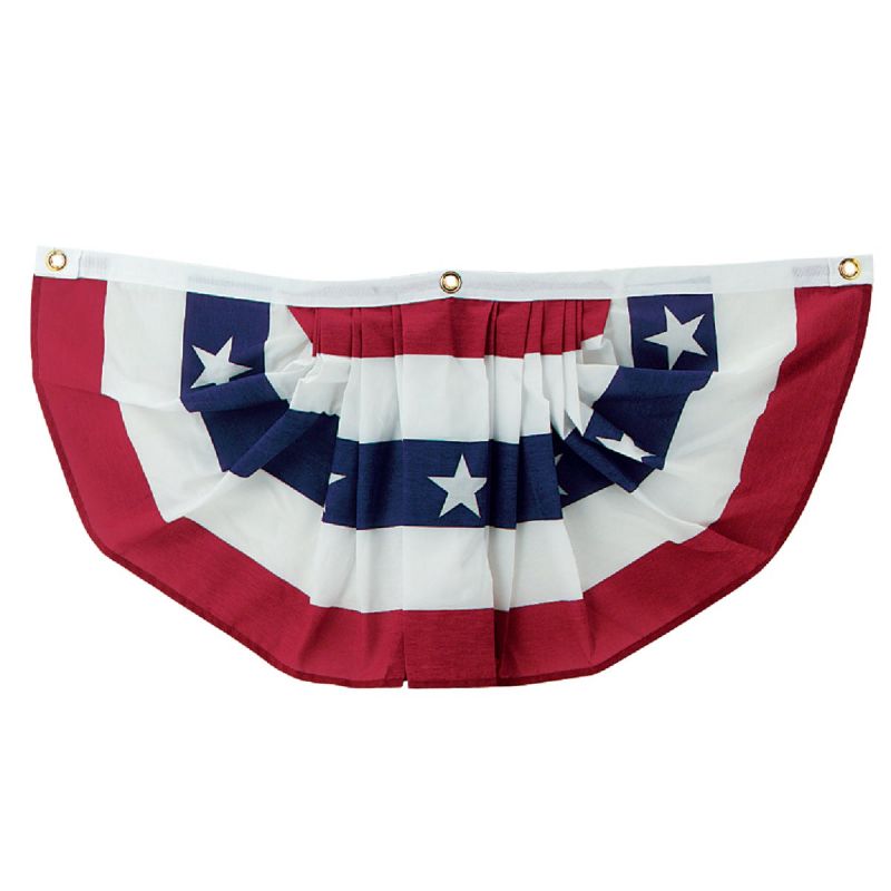 Valley Forge Fan Flag Bunting Red, White, &amp; Blue