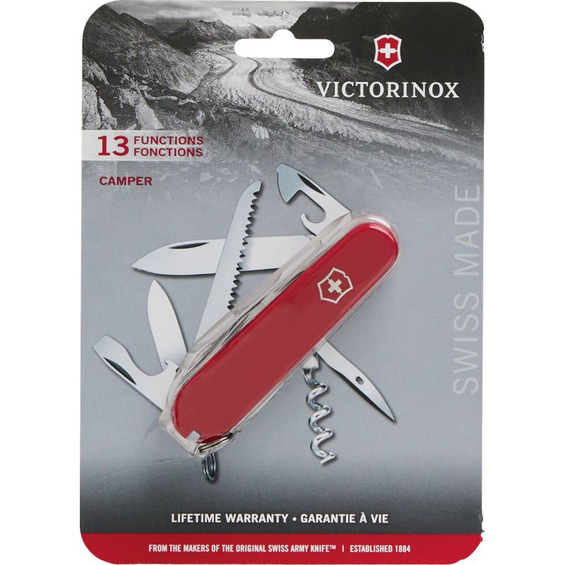 Victorinox Camper Swiss Army Knife Red