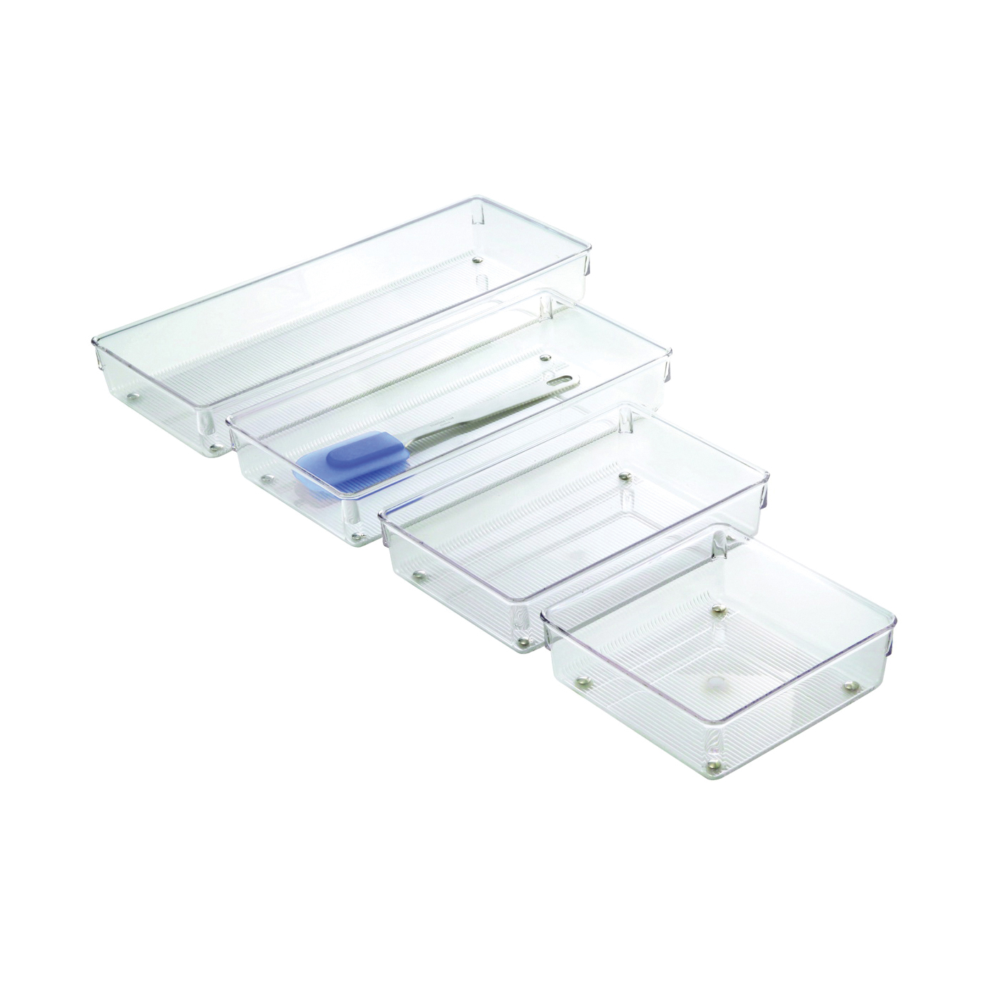  Rubbermaid Drawer Organizer, 9 by 3 by 2-Inch, White  (FG2915RDWHT) : Office Products