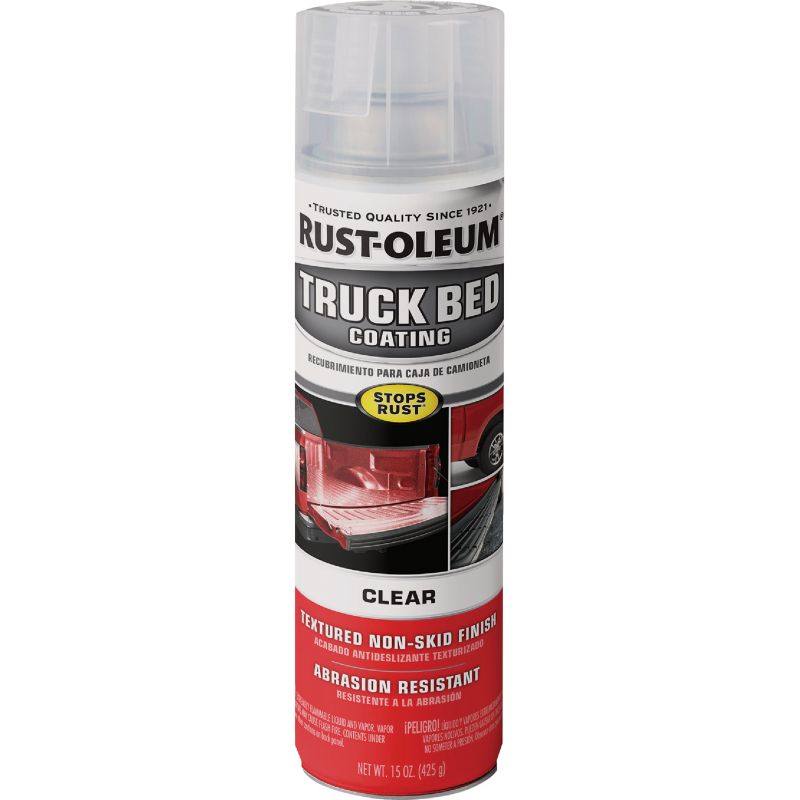 Rust-Oleum Stops Rust Truck Bed Liner Spray 15 Oz., Clear