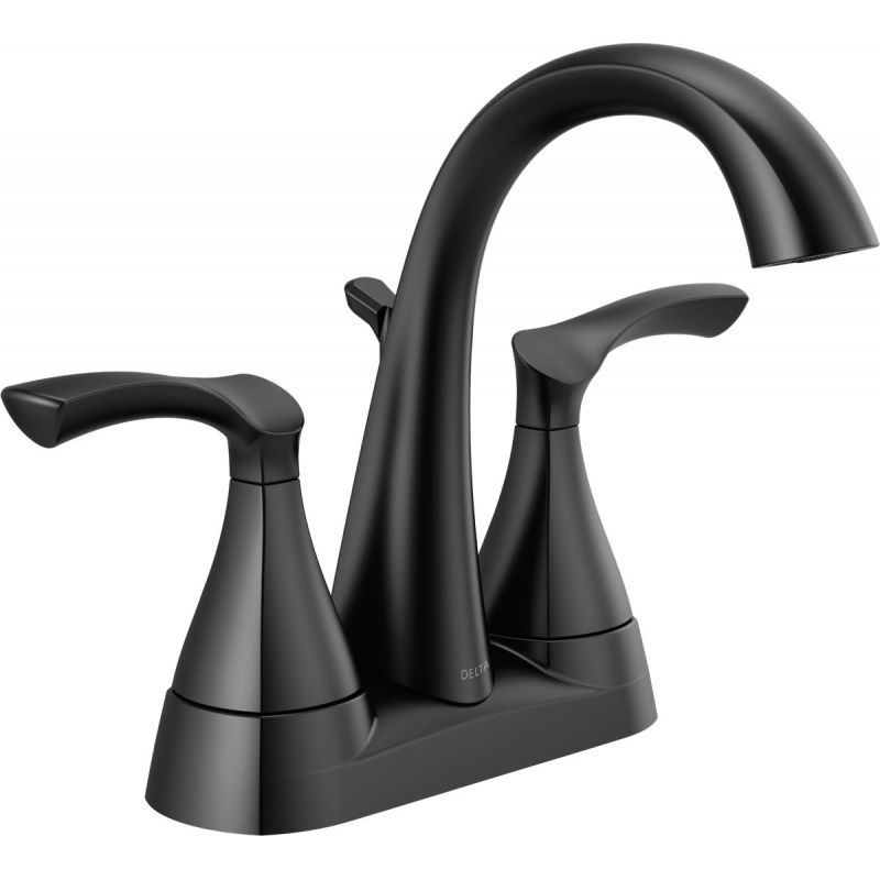 Delta Sandover 2-Handle 4 In. Centerset Bathroom Faucet with Pop-Up