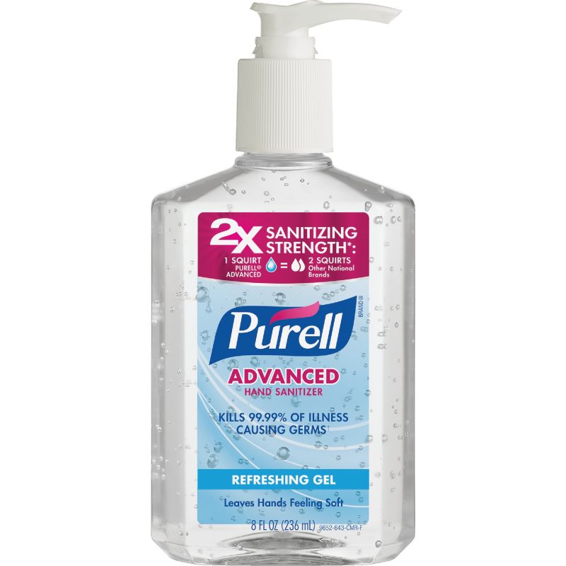 Purell Advanced Hand Sanitizer 8 Oz.
