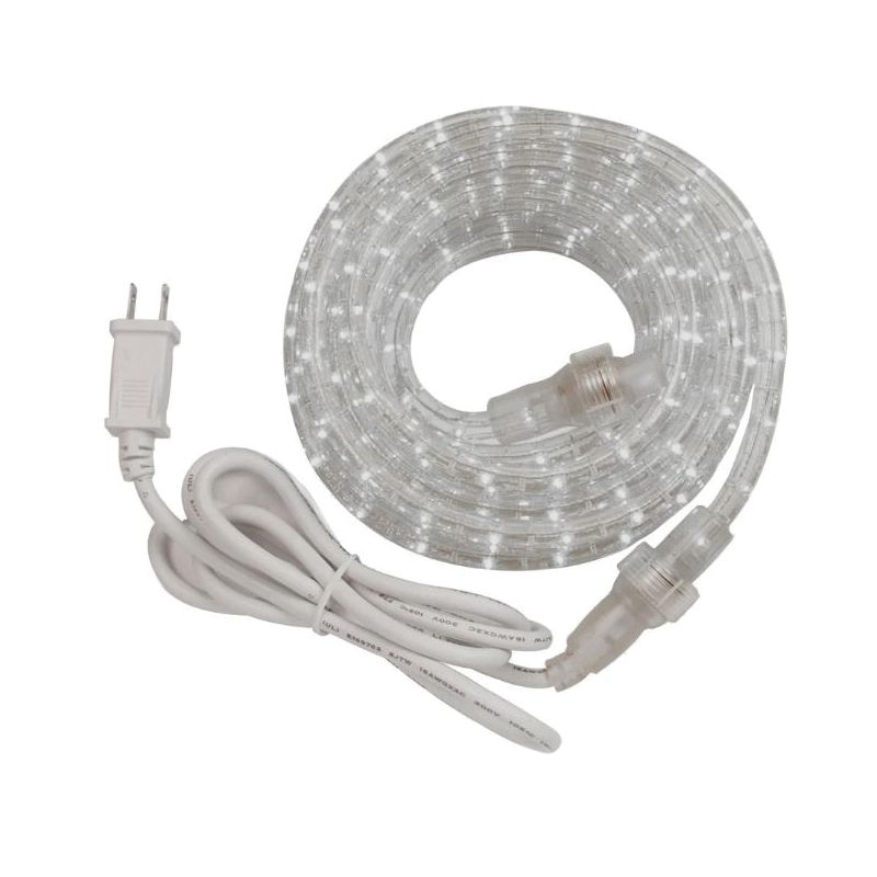 AmerTac LROPE12W Rope Light, 120 VAC, 2 W, 144-Lamp, LED Lamp, Daylight Light, 140 Lumens Lumens, 4500 K Color Temp White