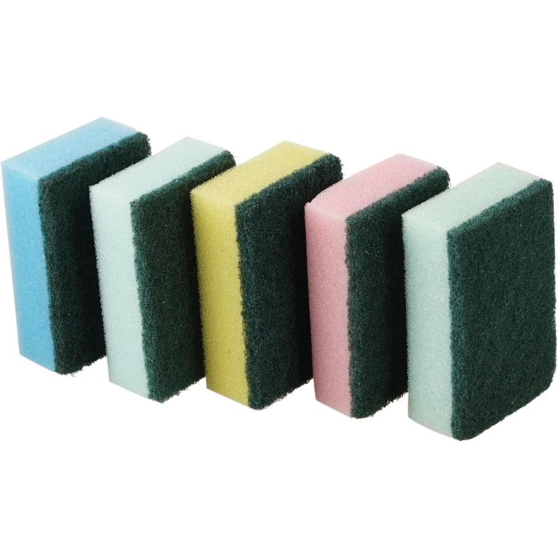 Smart Savers Sponge Scrubber Assorted (Pack of 12)