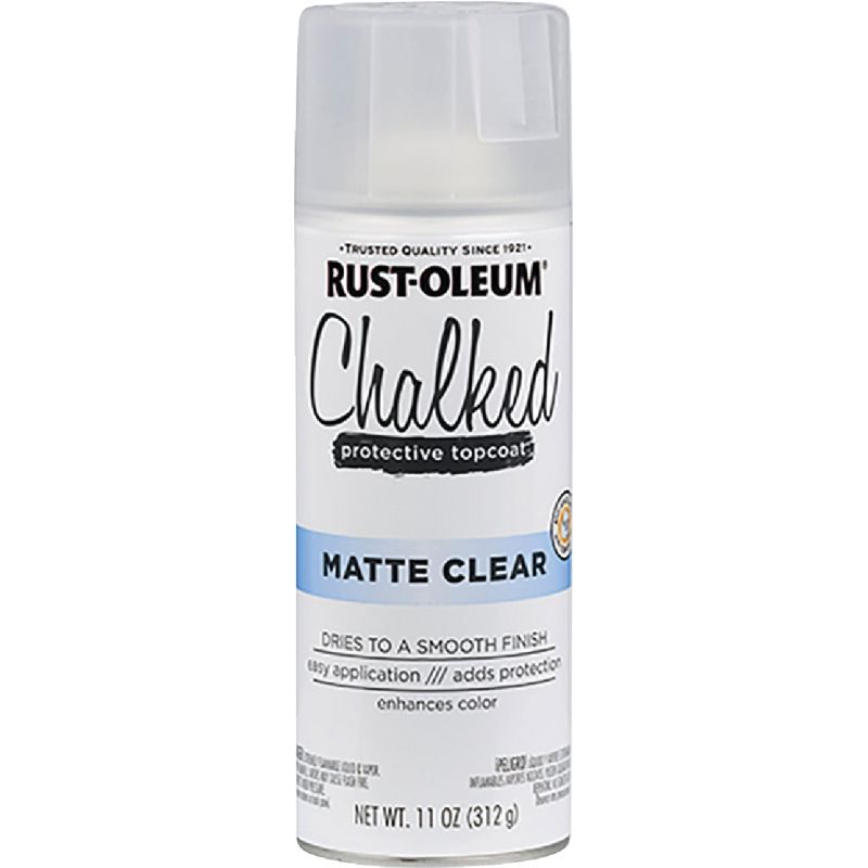 Rust-Oleum Chalked Ultra Matte Spray Paint Clear, 12 Oz.