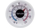 Taylor Dial Stick-on Thermometer White
