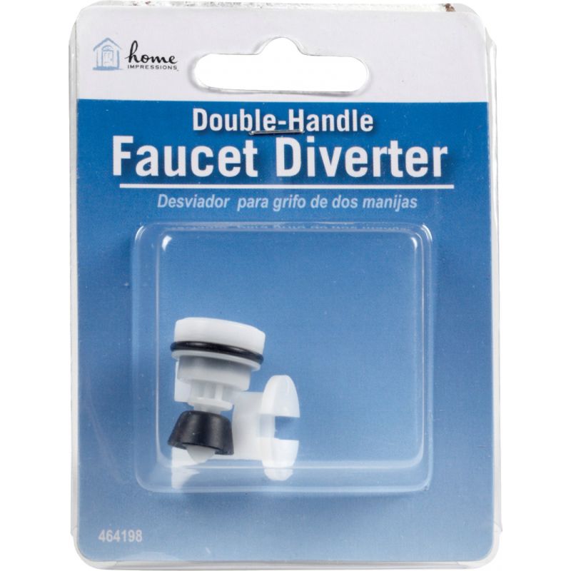 Home Impressions 2-Piece Double Handle Faucet Diverter