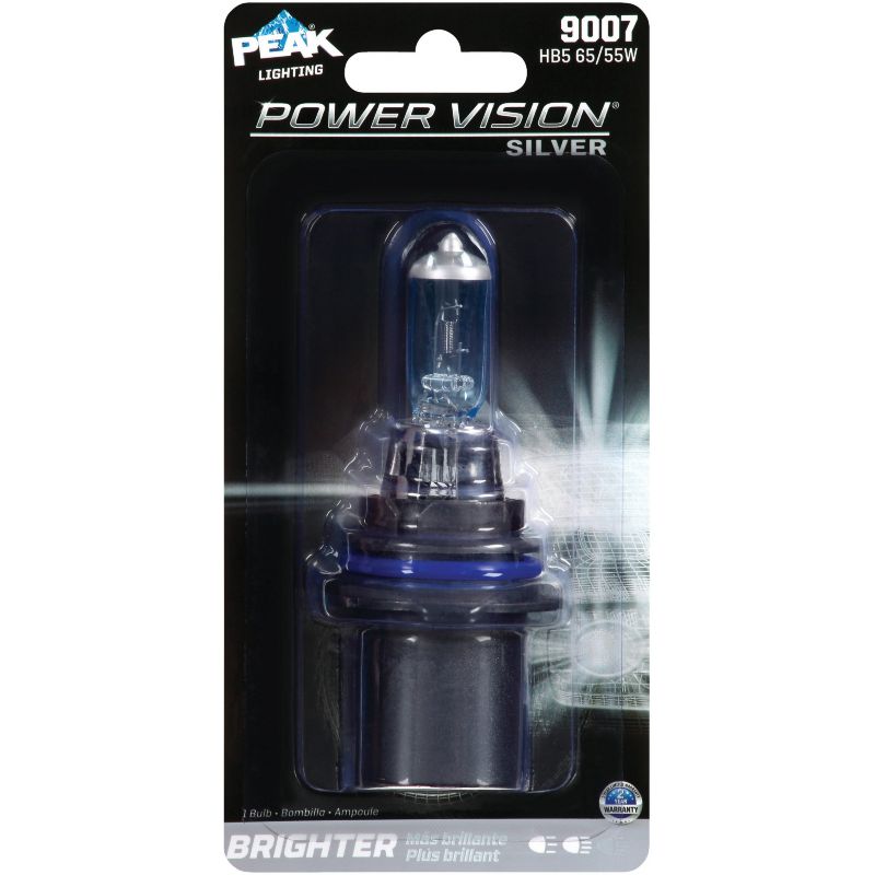 PEAK Power Vision Silver Halogen Automotive Bulb
