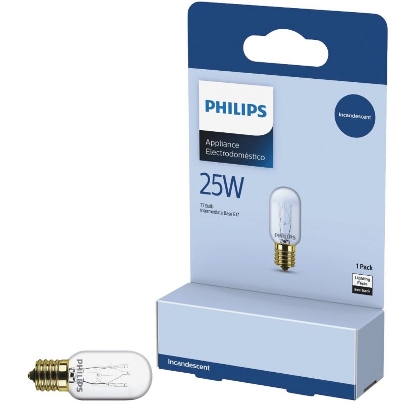 Philips T7 Intermediate Base Incandescent Appliance Light Bulb