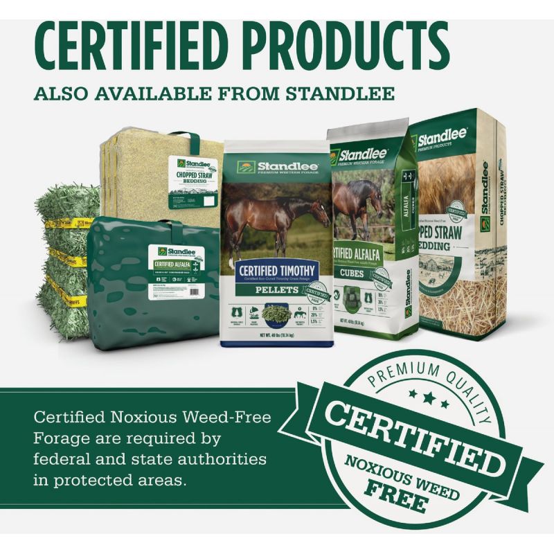 Standlee Premium Western Forage Timothy Horse Feed Supplement 40 Lb.