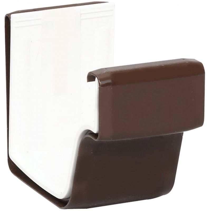 Amerimax Traditional K-Style Gutter Connector Brown