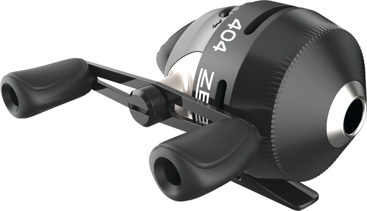 Zebco 404 Spincast Reel and 2-Piece Fishing Rod Combo Durable Fiberglass Rod  with EVA Handle