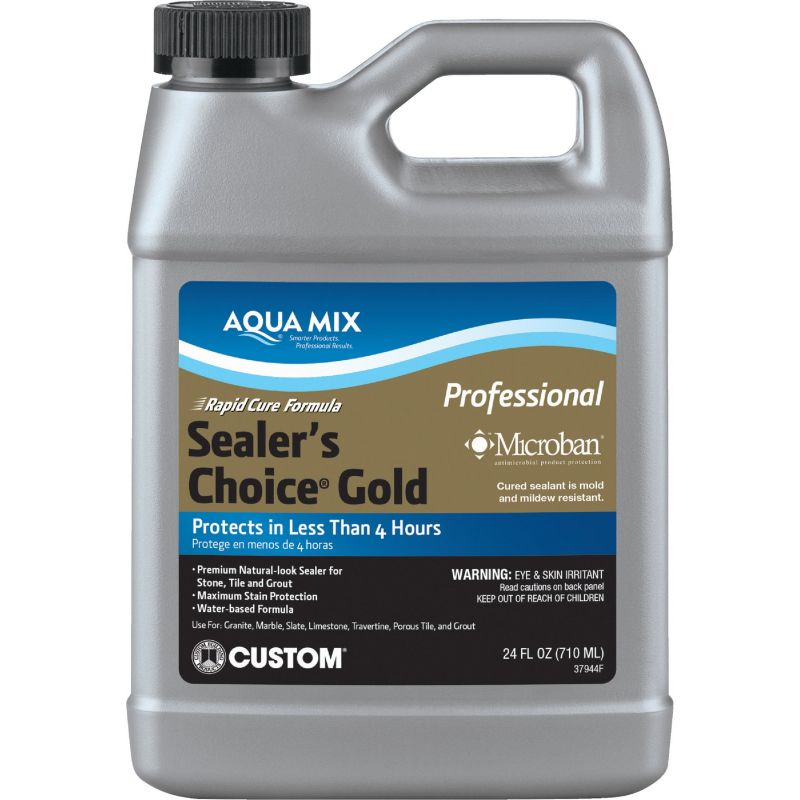 Custom Building Products Aqua Mix Sealer&#039;s Choice Gold Grout &amp; Tile Sealer 24 Oz.