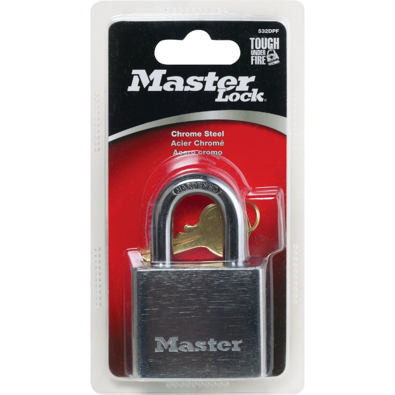 Master Lock Solid Steel Keyed Padlock