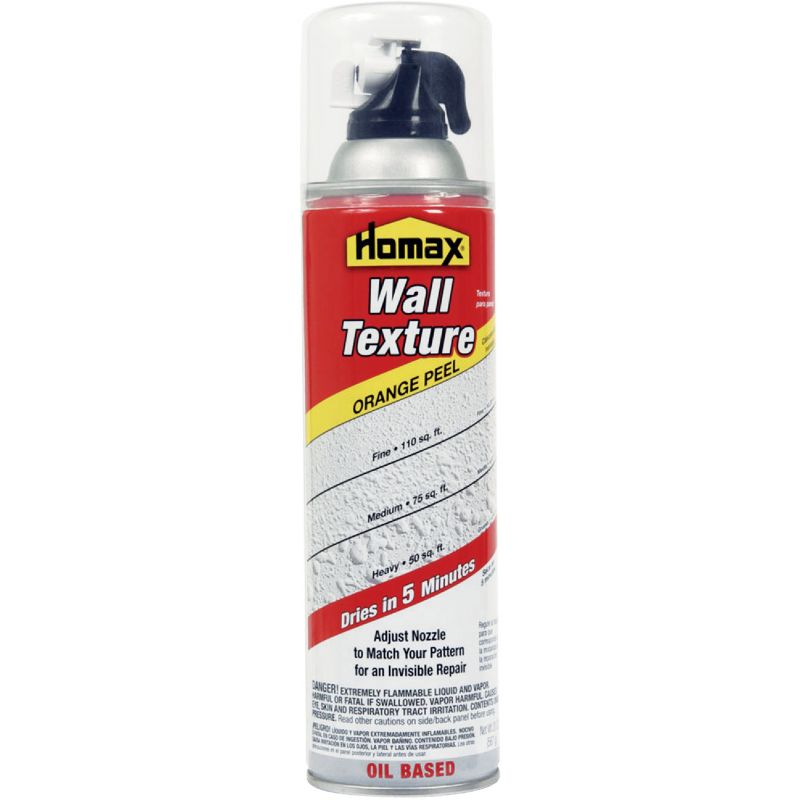 Homax Orange Peel And Splatter Wall Spray Texture White, 20 Oz.