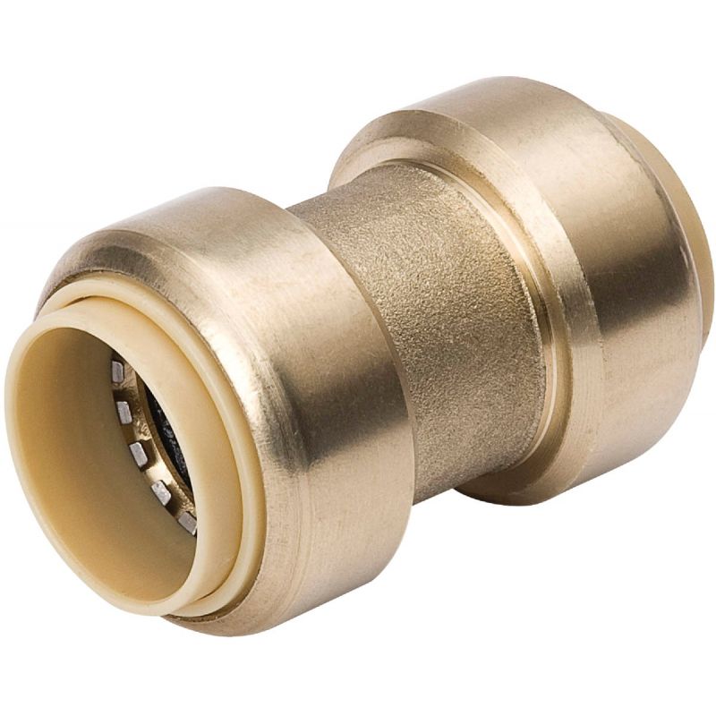 ProLine Brass Push Fit X Push Fit Coupling 3/4 In. PF X 3/4 In. PF