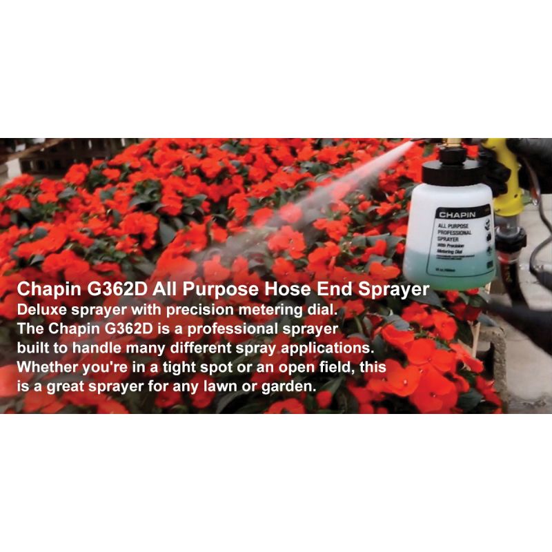 CHAPIN G362D All-Purpose Professional Sprayer, 320 gal Capacity, Fan Nozzle 320 Gal