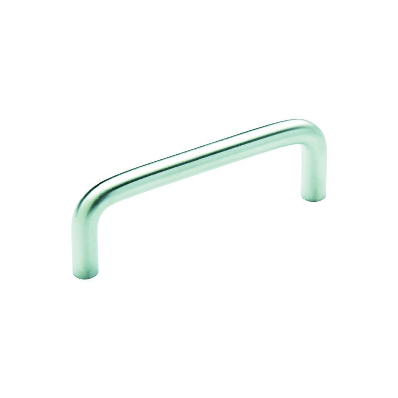 Amerock Allison Value Series BP865CS26D Cabinet Pull, 3-5/16 in L Handle, 1-1/4 in Projection, Carbon Steel