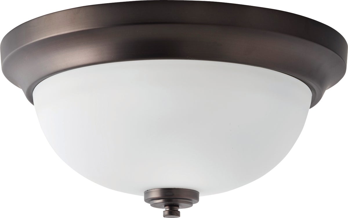 Brushed Nickel Flush Mount Ceiling Light Fixture Home Impressions 6 In 